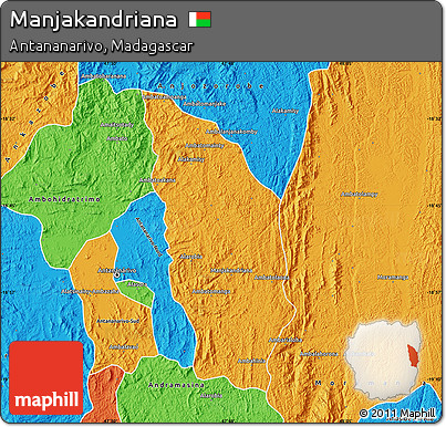 Political Map of Manjakandriana