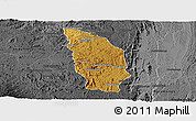 Physical Panoramic Map of Manjakandriana, darken, desaturated