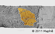 Physical Panoramic Map of Manjakandriana, desaturated