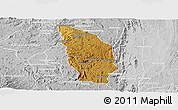 Physical Panoramic Map of Manjakandriana, lighten, desaturated