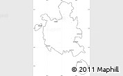Blank Simple Map of Nosy-Be