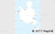 Classic Style Simple Map of Nosy-Be
