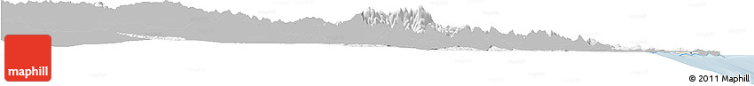 Gray Horizon Map of Sambava, single color outside