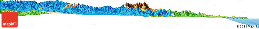 Physical Horizon Map of Sambava, political outside