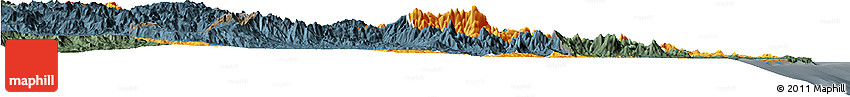 Political Horizon Map of Sambava, darken, semi-desaturated