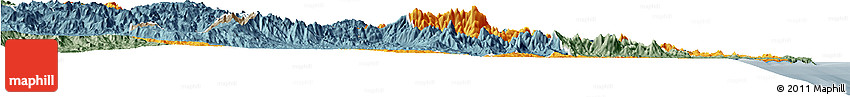 Political Horizon Map of Sambava, semi-desaturated