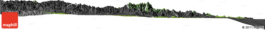 Satellite Horizon Map of Sambava, darken, desaturated