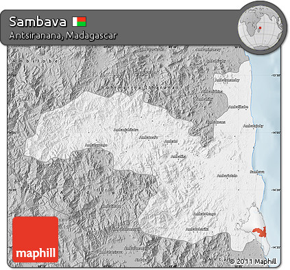 Gray Map of Sambava