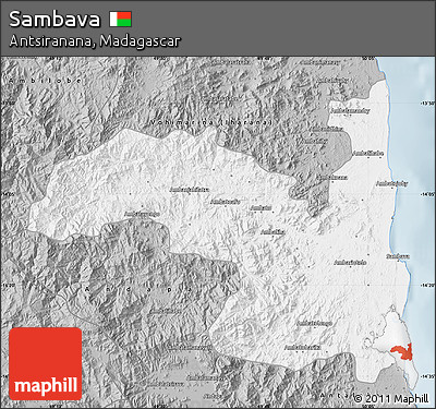 Gray Map of Sambava