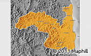 Political Map of Sambava, desaturated