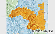 Political Map of Sambava, lighten