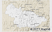 Classic Style 3D Map of Ambalavao