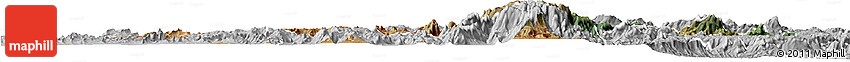 Satellite Horizon Map of Ambalavao, lighten, desaturated Satellite Horizon Map of Ambalavao, lighten, desaturated