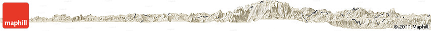 Shaded Relief Horizon Map of Ambalavao Shaded Relief Horizon Map of Ambalavao