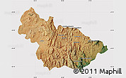 Satellite Map of Ambalavao, cropped outside