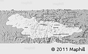 Gray Panoramic Map of Ambalavao