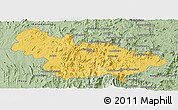Savanna Style Panoramic Map of Ambalavao