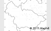 Blank Simple Map of Ambalavao, no labels