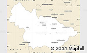 Classic Style Simple Map of Ambalavao