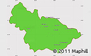 Political Simple Map of Ambalavao, cropped outside