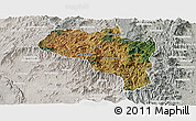 Satellite Panoramic Map of Befotaka, lighten, semi-desaturated