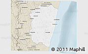Classic Style 3D Map of Farafangana