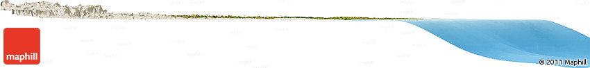 Satellite Horizon Map of Farafangana, shaded relief outside Satellite Horizon Map of Farafangana, shaded relief outside