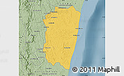 Savanna Style Map of Farafangana