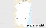 Classic Style Simple Map of Farafangana
