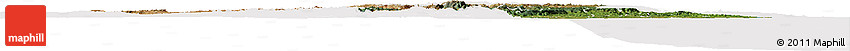 Satellite Horizon Map of Fianarantsoa, cropped outside