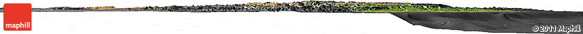 Satellite Horizon Map of Fianarantsoa, darken, desaturated