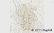 Shaded Relief 3D Map of Iakora, lighten