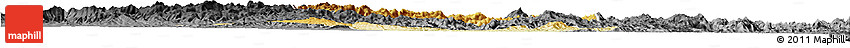 Physical Horizon Map of Iakora, darken, desaturated
