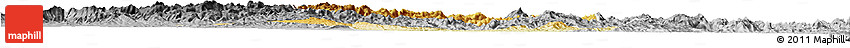 Physical Horizon Map of Iakora, desaturated