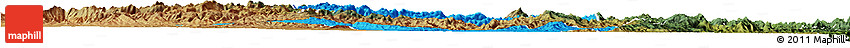 Political Horizon Map of Iakora, satellite outside