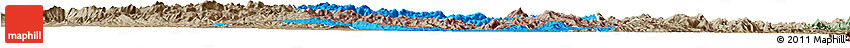 Political Horizon Map of Iakora, semi-desaturated