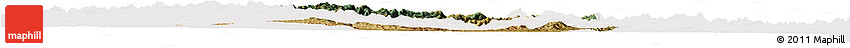 Satellite Horizon Map of Iakora, cropped outside