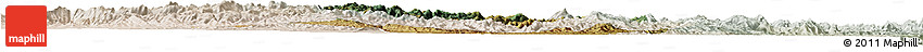 Satellite Horizon Map of Iakora, lighten