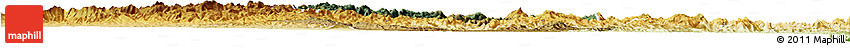 Satellite Horizon Map of Iakora, physical outside