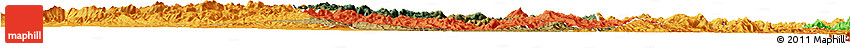 Satellite Horizon Map of Iakora, political outside