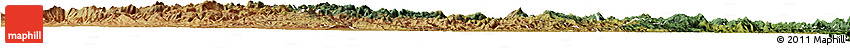 Satellite Horizon Map of Iakora