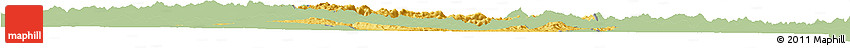 Savanna Style Horizon Map of Iakora, single color outside