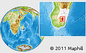 Physical Location Map of Iakora, highlighted parent region