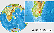 Physical Location Map of Iakora