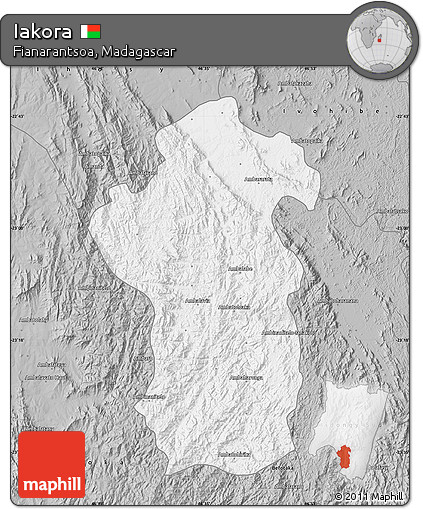 Gray Map of Iakora