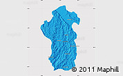 Political Map of Iakora, cropped outside
