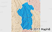 Political Map of Iakora, lighten