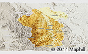 Physical Panoramic Map of Iakora, lighten, semi-desaturated
