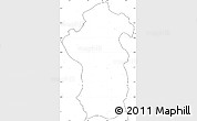Blank Simple Map of Iakora, no labels