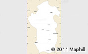 Classic Style Simple Map of Iakora